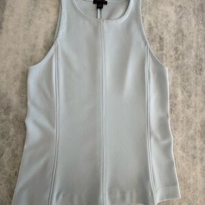 Ann Taylor Light Blue Shell sleeveless size XS